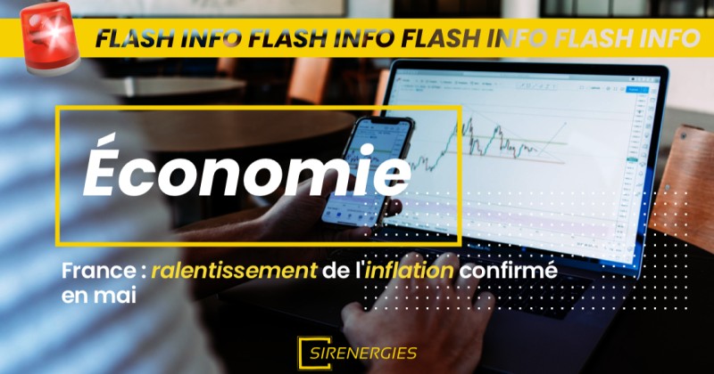 France: ralentissement de l'inflation confirmé en mai