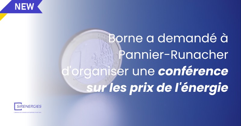 conférence prix de l'énergie