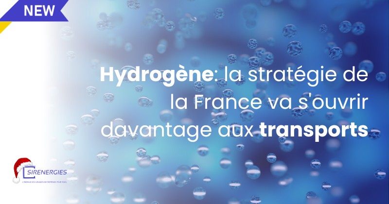 Hydrogène : la stratégie de la France va s'ouvrir davantage aux transports