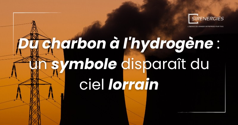 Du charbon à l'hydrogène: un symbole disparaît du ciel lorrain